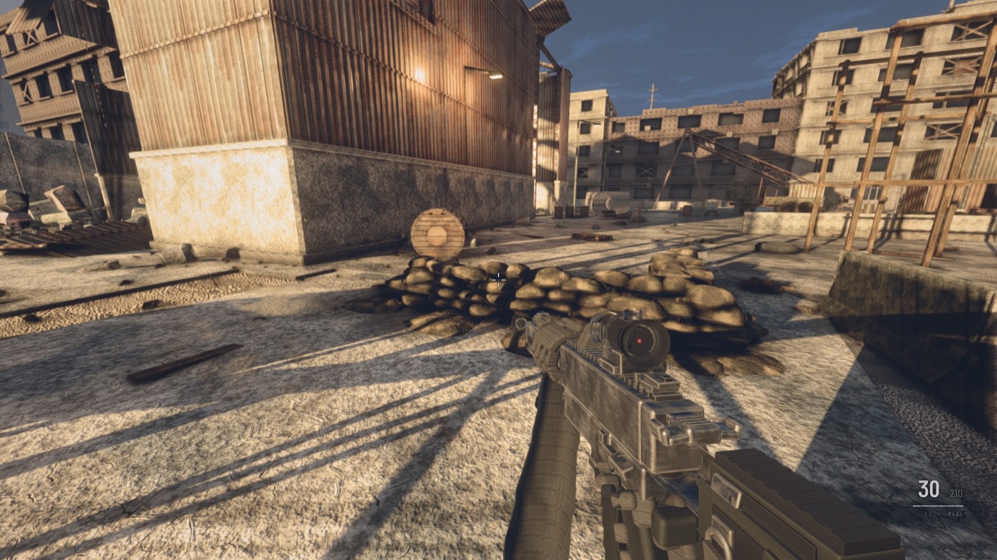 Operation Blackout: weapon close-up